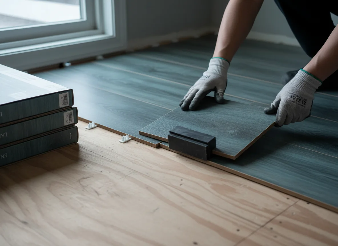 Luxury Vinyl Plank Installation company in Walshville, IL